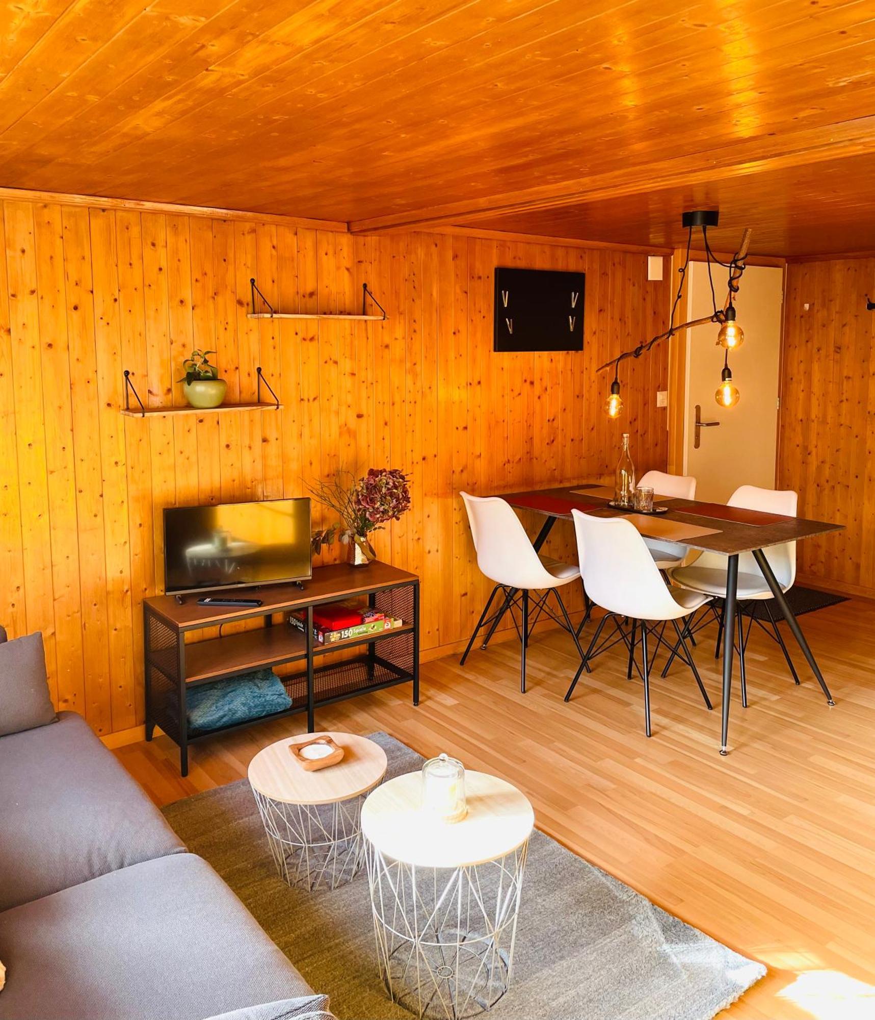 Charming, Well-Equipped Alpine Apartment Kandersteg Kültér fotó