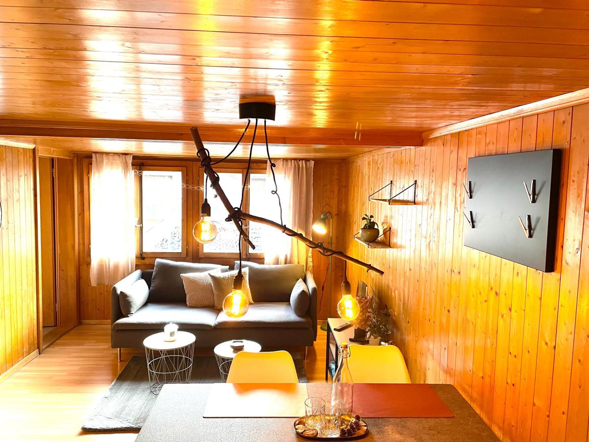 Charming, Well-Equipped Alpine Apartment Kandersteg Kültér fotó